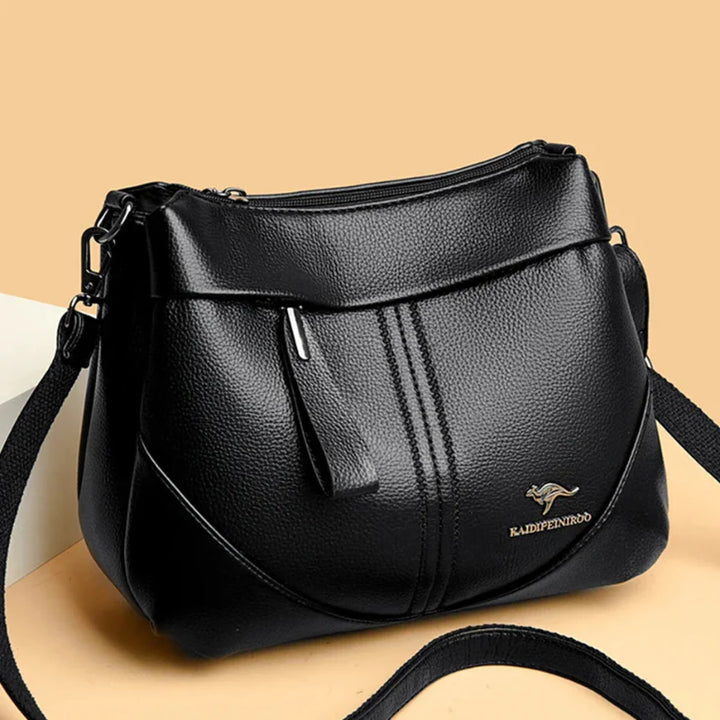 Audrey™ | Messenger in soft leather