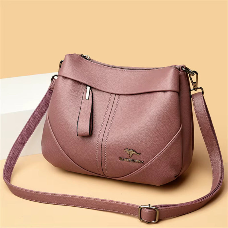 Audrey™ | Messenger in soft leather