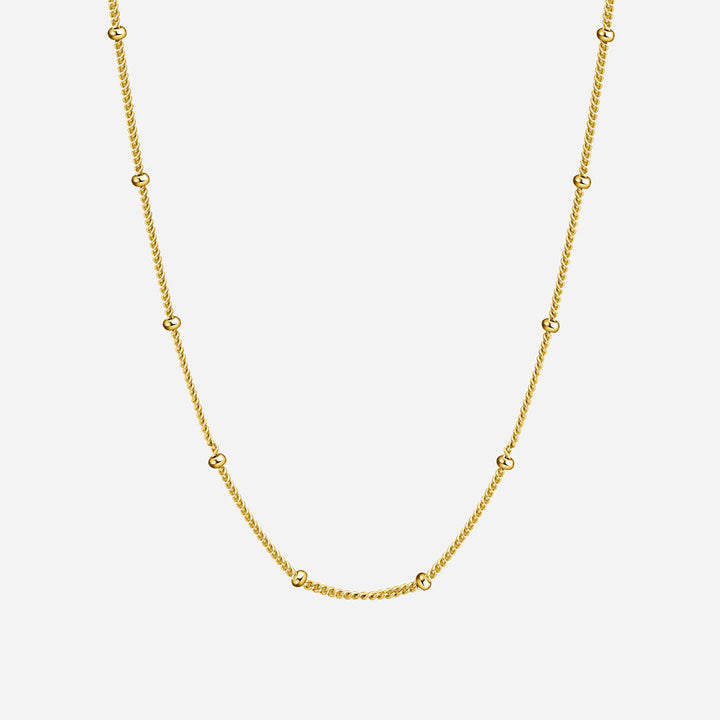 Elsa Necklace | 18K Gold 2mm