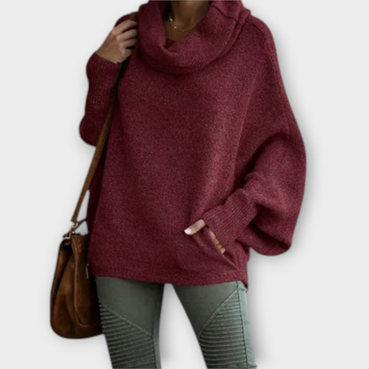Ulrike - Elegant Women's Sweater in Tortoiseshell