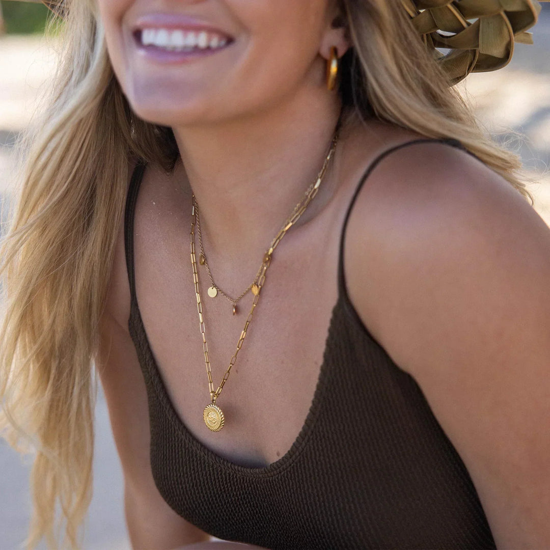 Buddha 18k Gold Necklace