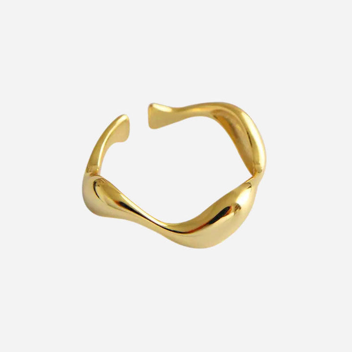Wave Ring | 18K Gold