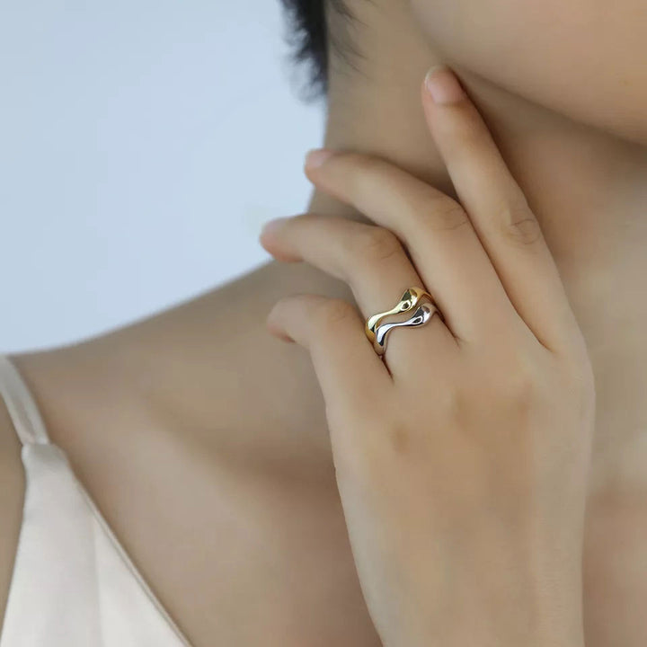 Wave Ring | 18K Gold