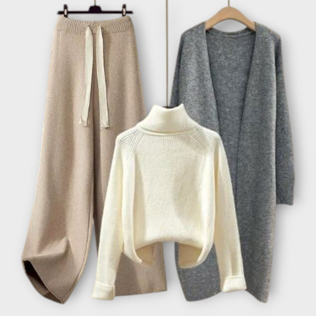 Flair. - Casual Style - Three-Piece Set