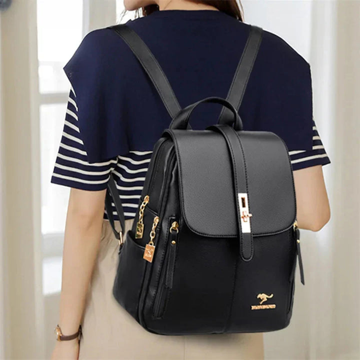 Amagda™ | Leather Backpack