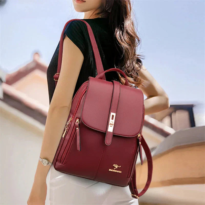 Alisa™ | Leather Backpack