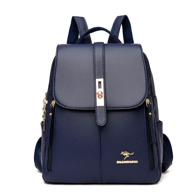 Amagda™ | Leather Backpack