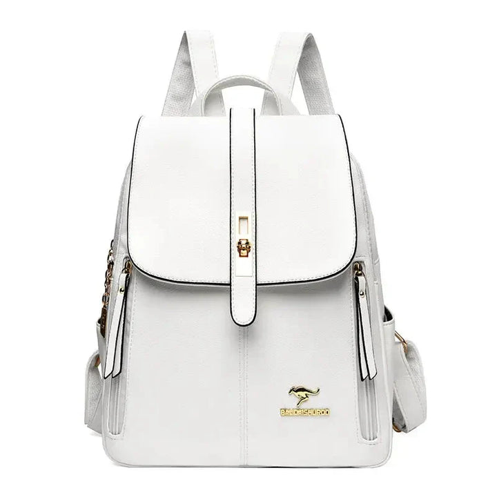 Amagda™ | Leather Backpack