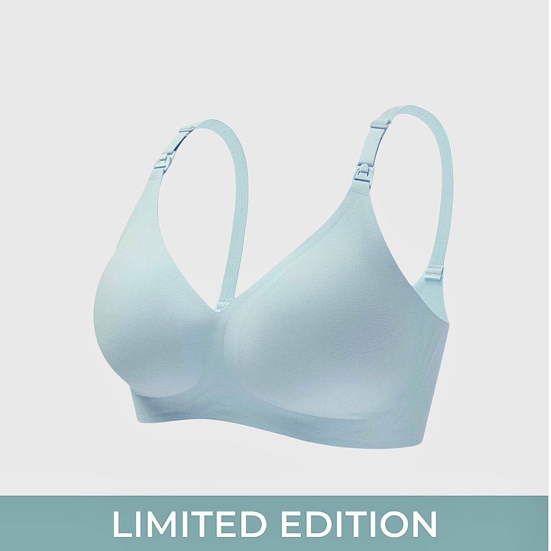 Comfortable and Silky Nursing Bra with Removable Cups for Women