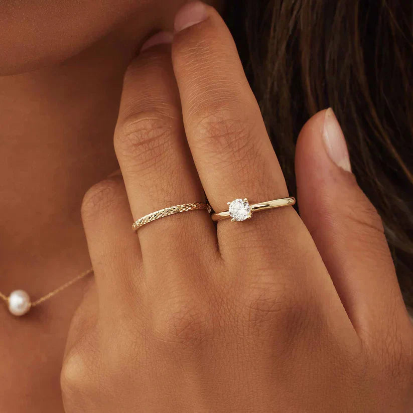 Ameline Spalier Ring | 18K Gold