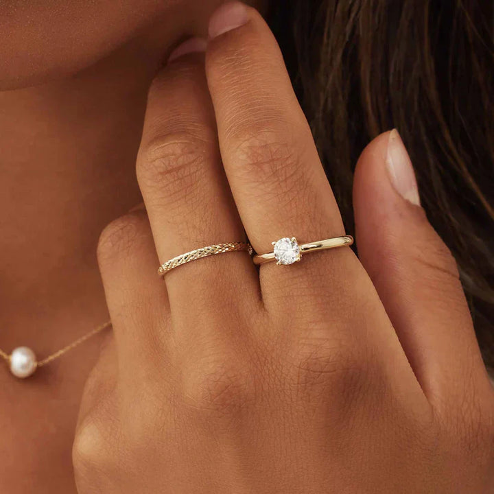 Ameline Spalier Ring | 18K Gold