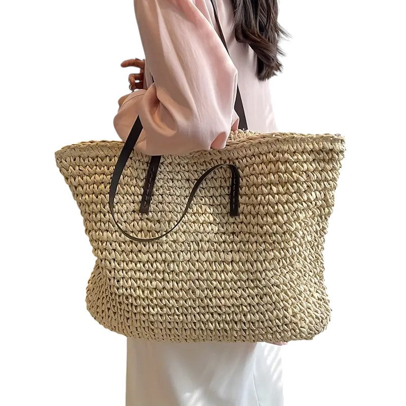 Léora. - Woven Tote Bag