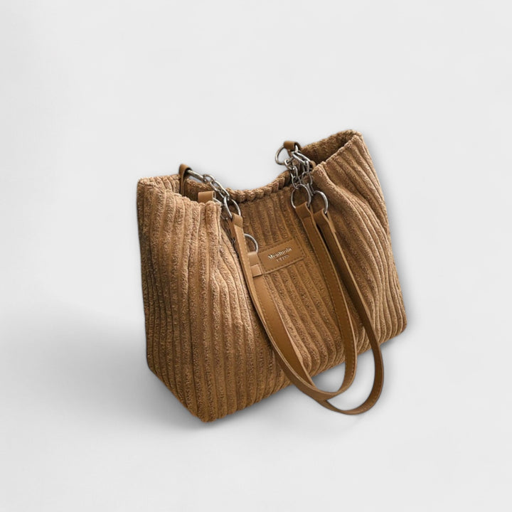 Léora. - Soft Cord Shoulder Bag