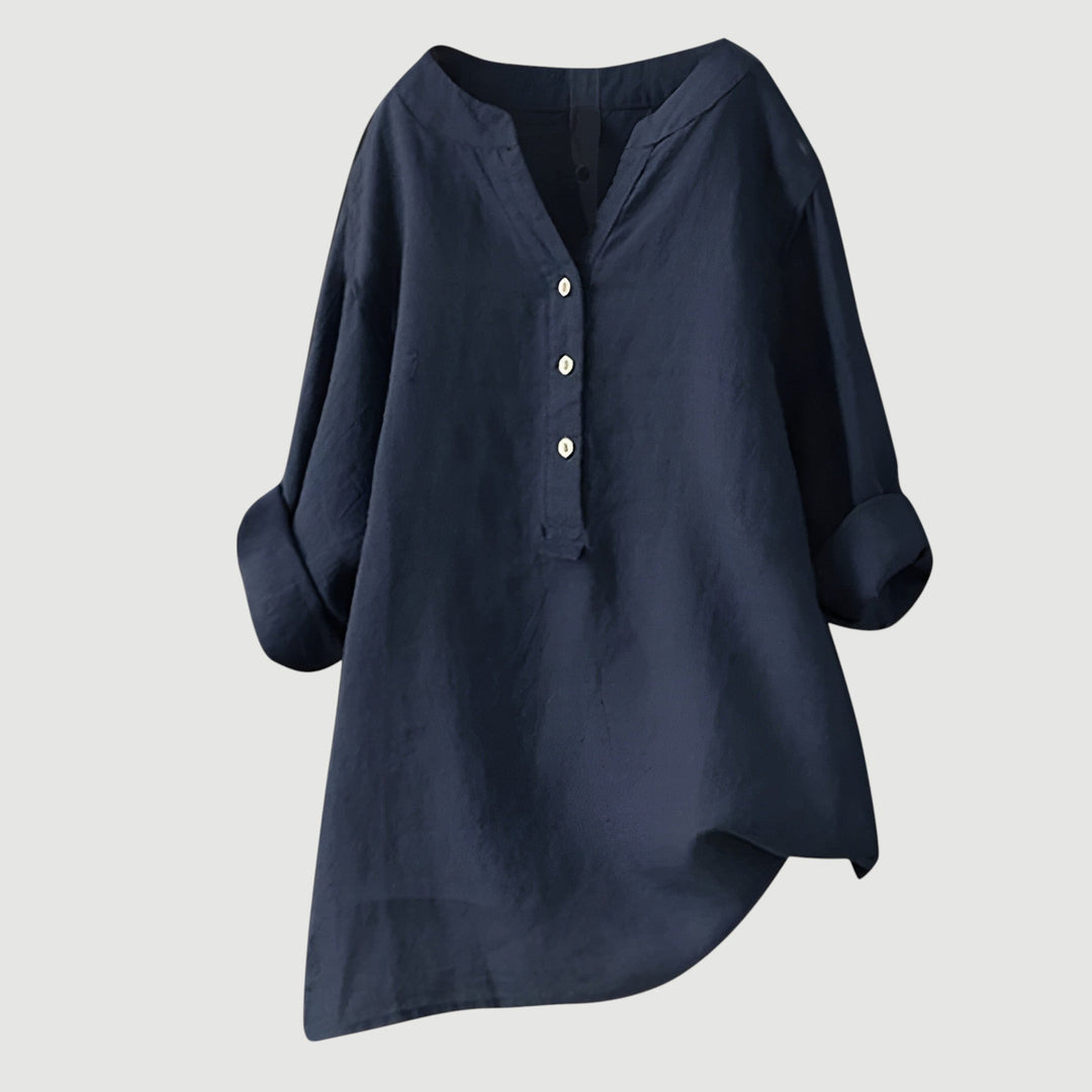 Alma – Airy and Comfortable Button-Up Shirt