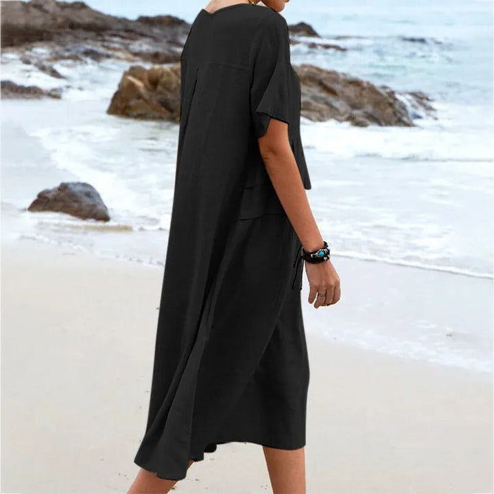 Ava | Elegant Cotton Dress