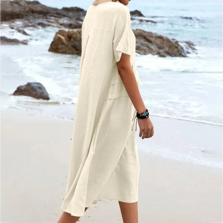 Ava | Elegant Cotton Dress