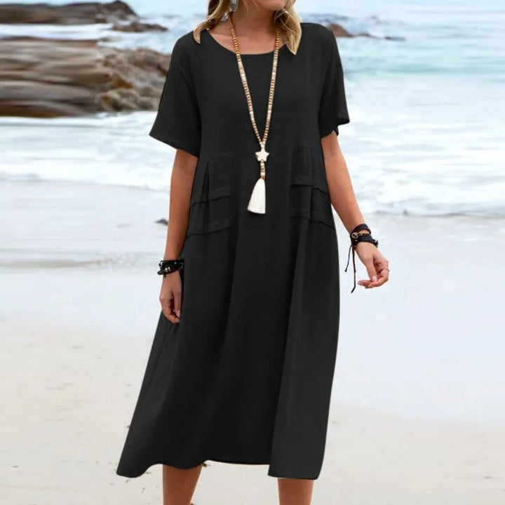 Ava | Elegant Cotton Dress