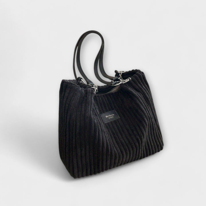 Léora. - Soft Cord Shoulder Bag