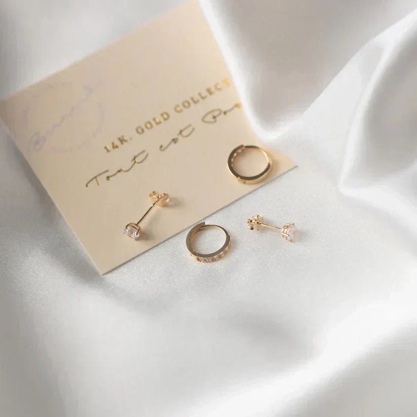 Isa earrings | 18k Gold
