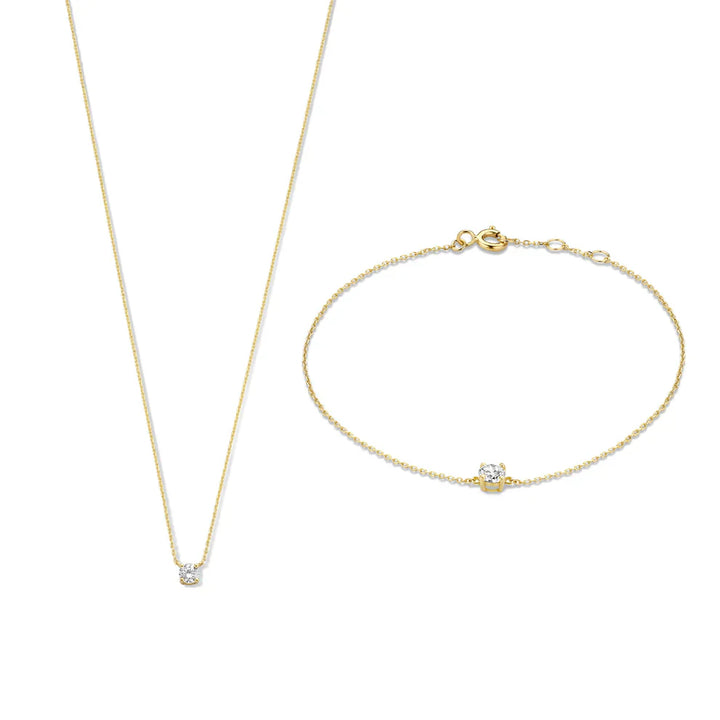 Cléa Moissanite | 14k Gold