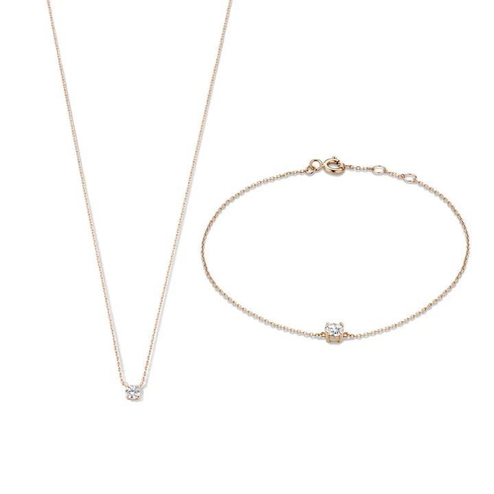 Cléa Moissanite | 14k Gold