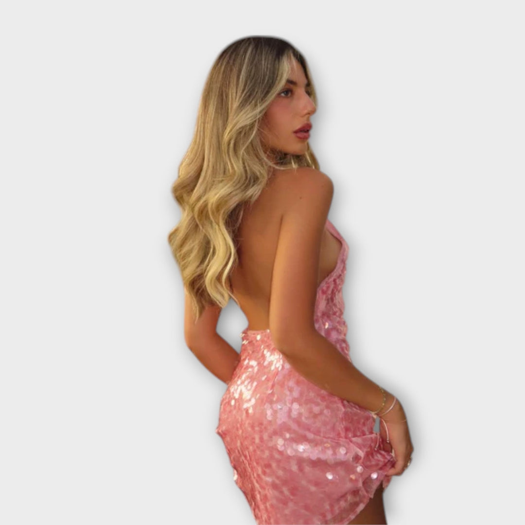 Selène - Glimmer Mini Dress