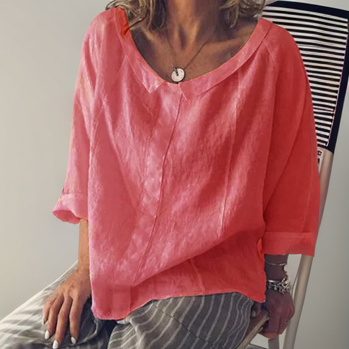 Kadia | Loose Long Sleeve Blouse