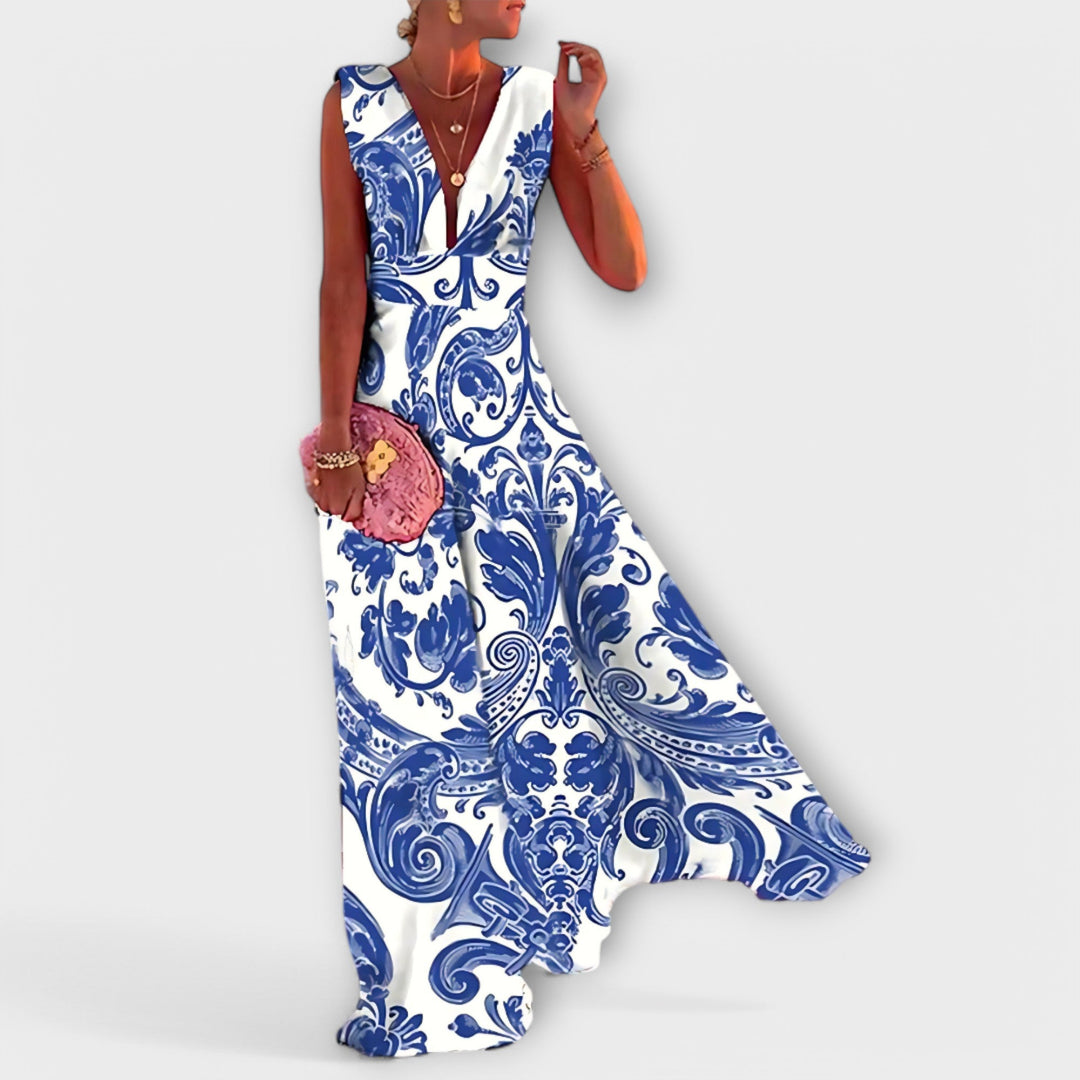 Elegant Sleeveless Women's Dress