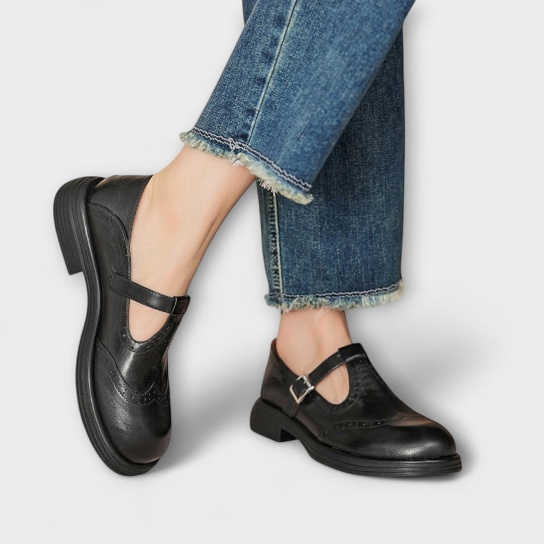 Isla - Elegante Leder-Mary Janes