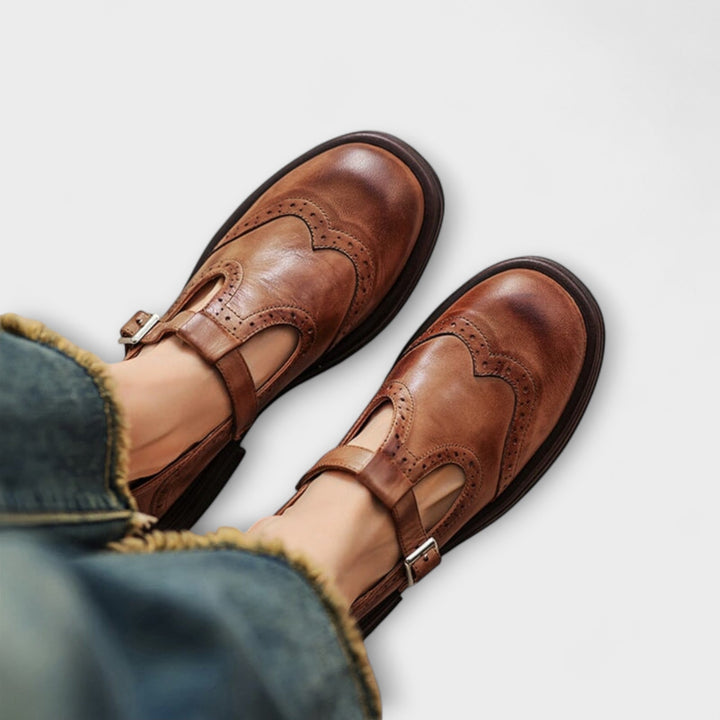 Isla - Elegante Leder-Mary Janes