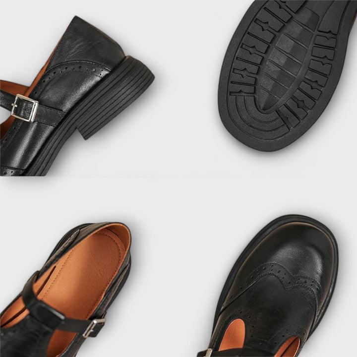 Isla - Elegante Leder-Mary Janes