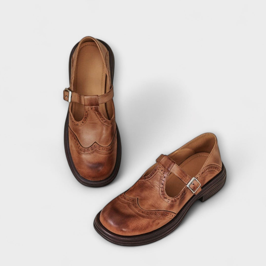Isla - Elegante Leder-Mary Janes