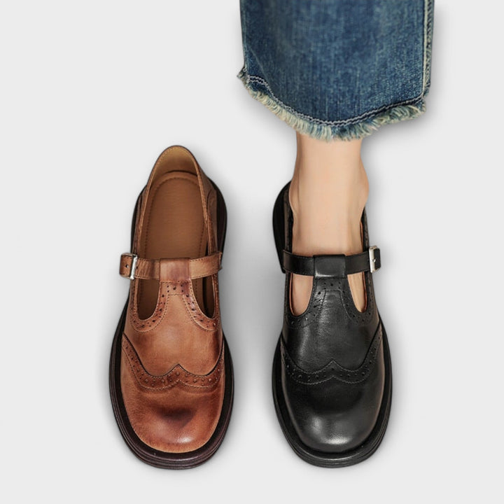 Isla - Elegante Leder-Mary Janes