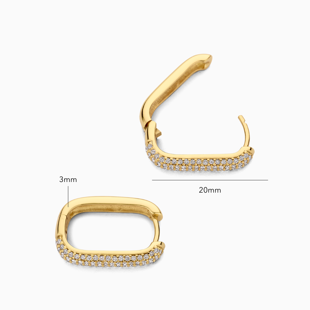 Elsa earrings | 18k Gold