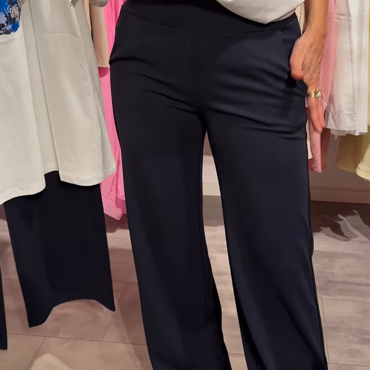 2-piece set with printed top and pants for women