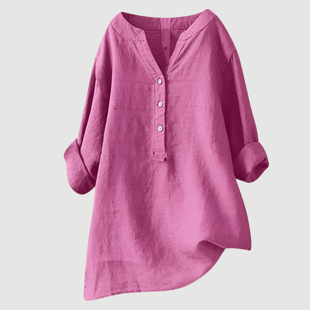 Alma – Airy and Comfortable Button-Up Shirt