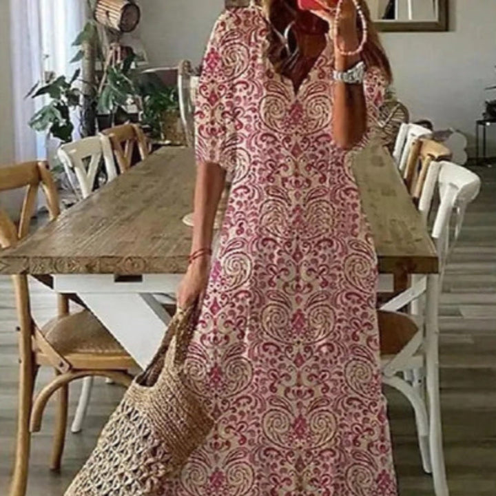 Annemarije™ | Boho Belly-Covering Dress