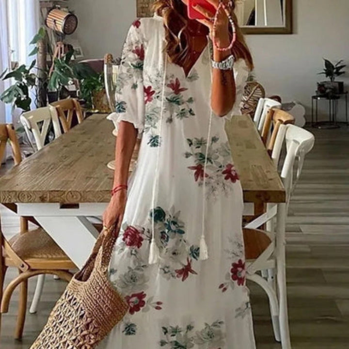 Annemarije™ | Boho Belly-Covering Dress